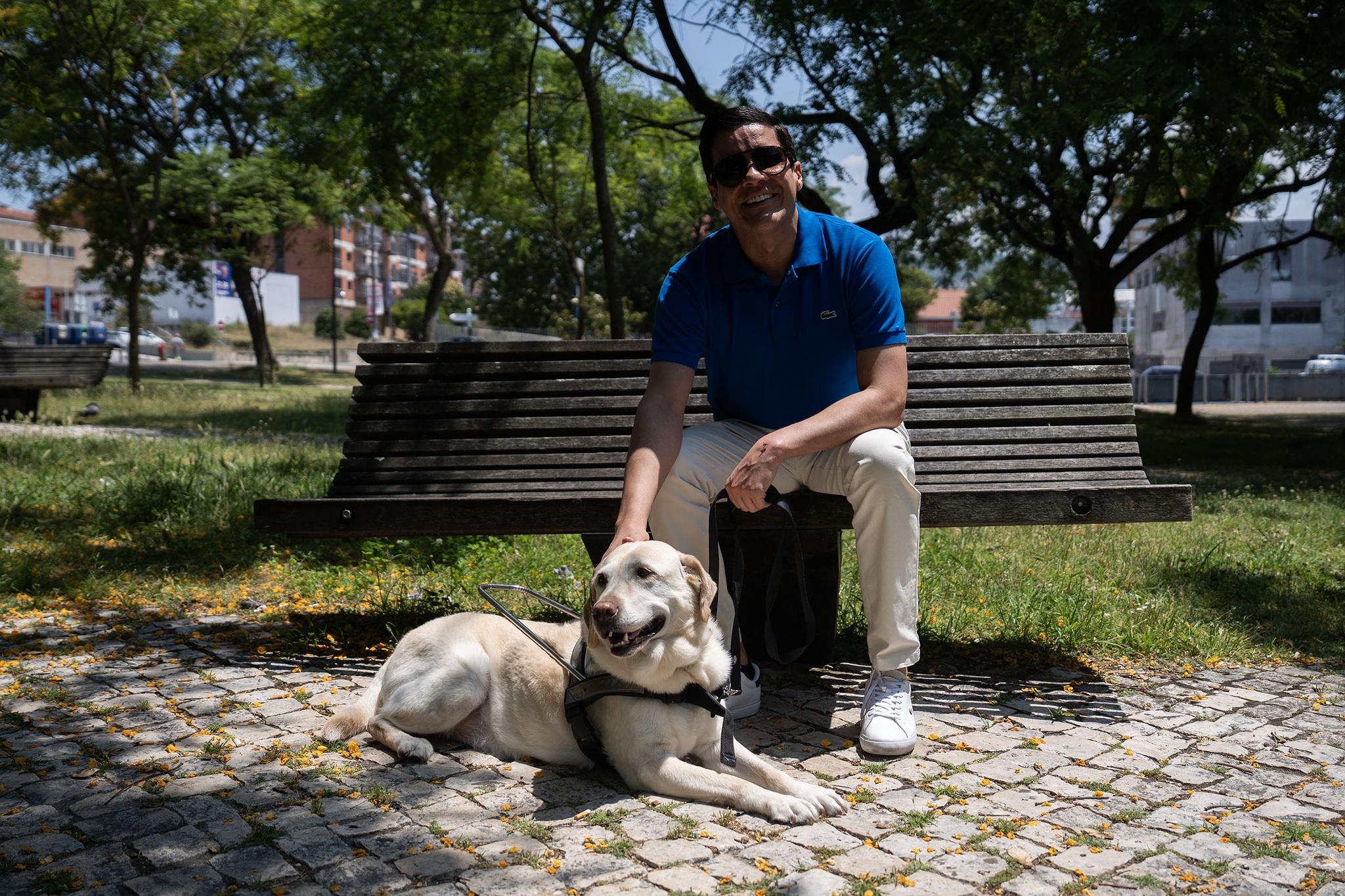 PP 17 JUNHO 2026 COIMBRA Pedro Oliveira  é cego e acusa a Uber de não permitir que o seu cão de assistência viaje com ele