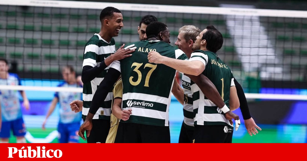 Photo: Público Sporting CP Defeats CV Guaguas 3-1 to Win Taça Ibérica