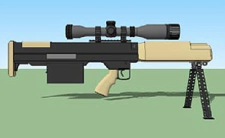 Arma rifle jogo de arma gerado por ia guerra militar exército arma de fogo  tiro preto rifle arma jogo ilustração