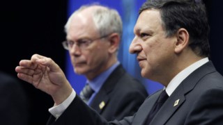 Durão Barroso e Herman Van Rompuy são dois dos autores do documento
