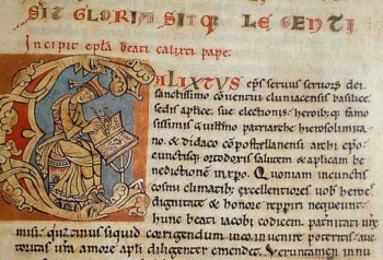 Pormenor de uma página do Códice Calixtino