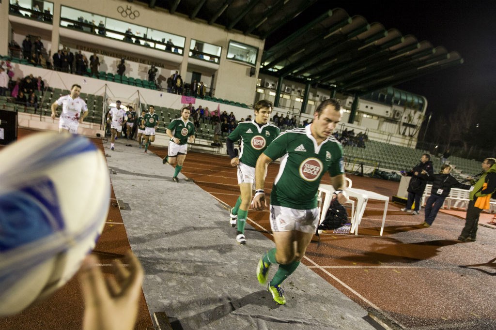Lusitanos XV despediramse com honra Fotografia PÚBLICO