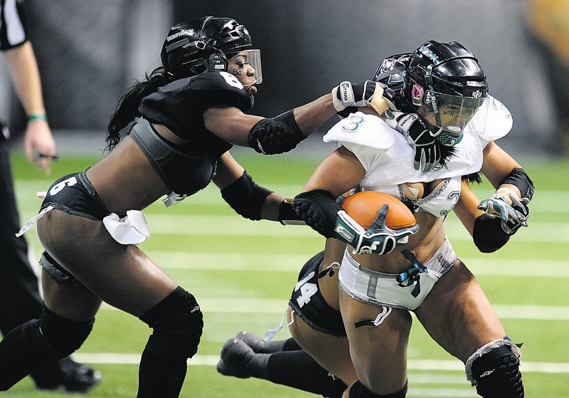 Com mulheres de lingerie, vai rolar o 'Super Bowl feminino' - Futebol  americano - iG