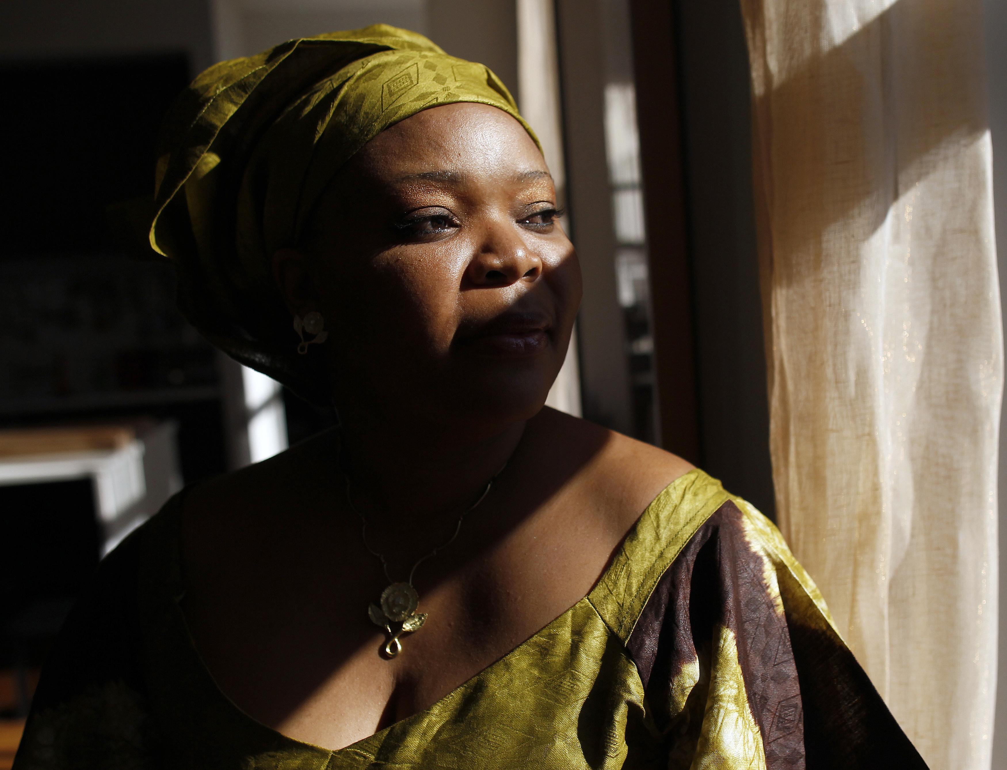 Leymah Gbowee liderou um grupo de mulheres contra a Guerra da Libéria, na África