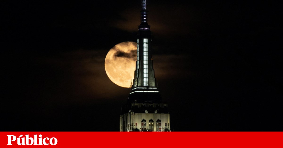As imagens da maior super-Lua do ano | Lua | PÚBLICO