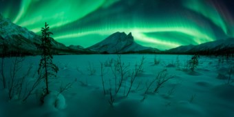 O raro vislume das auroras boreais nas melhores imagens de 2023, Fotogaleria