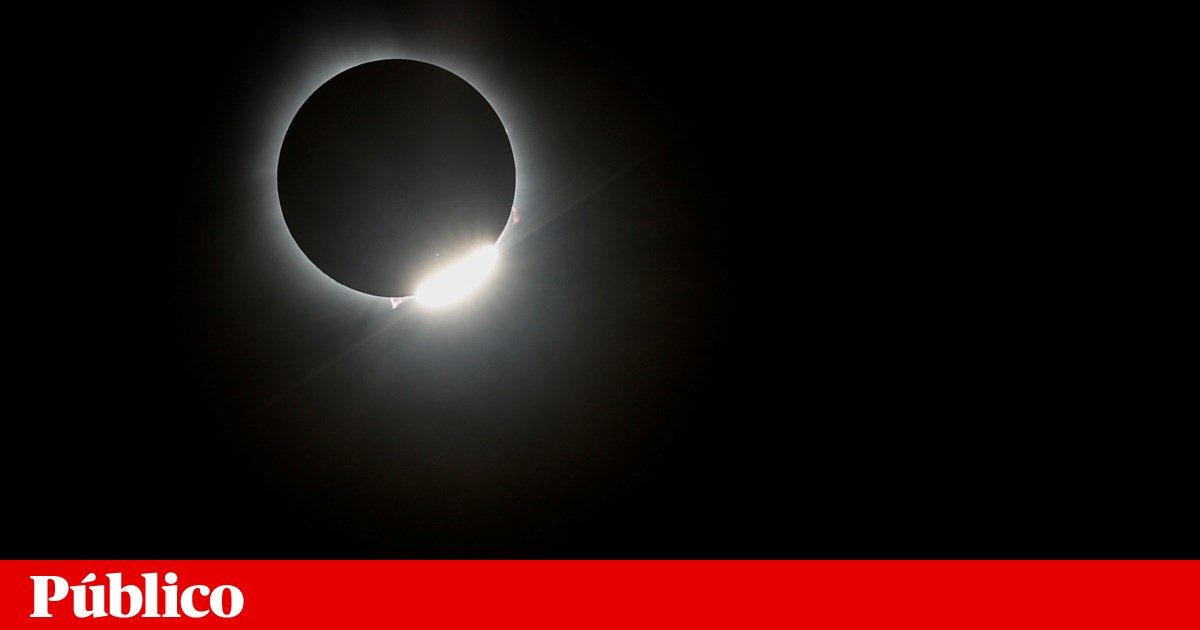 Imágenes del eclipse solar que oscureció los cielos de América en pleno día |  Ciencia
