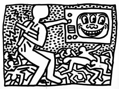 Keith Haring primeiros passos, Artes