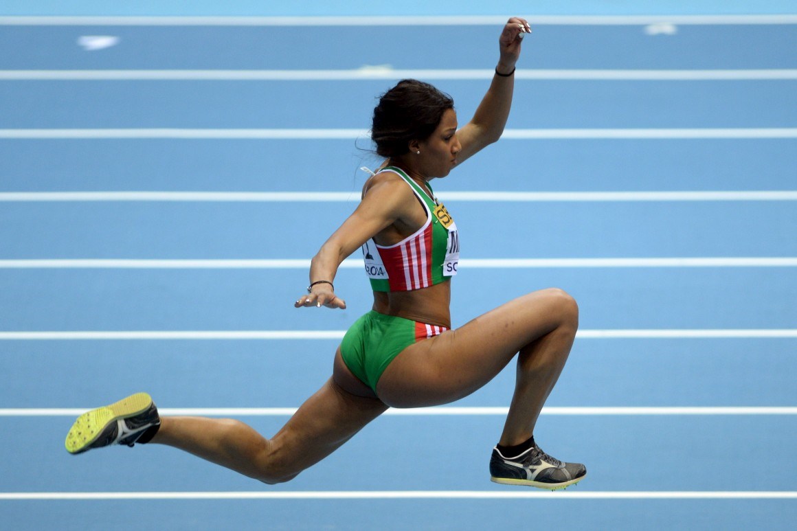 Patrícia Mamona foi quinta na final do triplo salto ...